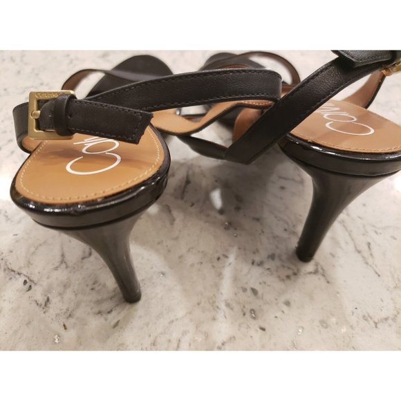 Black Calvin Klein Heels size 10 - Picture 3 of 4